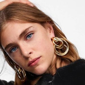 Layered Gold Hoops!